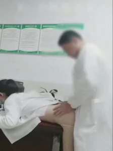中午时候病人少后入下高颜值护士长